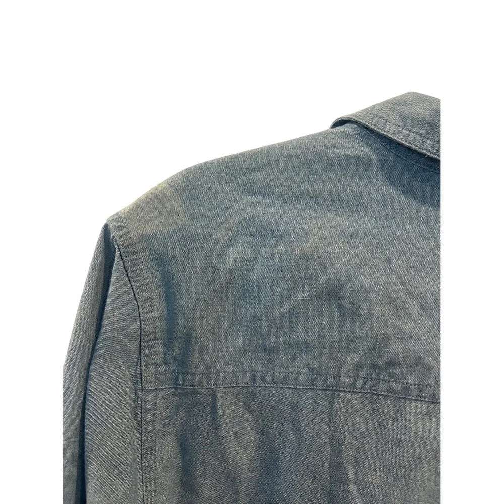 Vintage Disney store Maria Aristocats denim button-down embroidered S - Picture 4 of 6